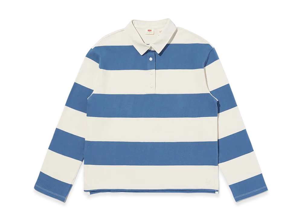 LEVI'S Rugby Shirt "White/Blue"
