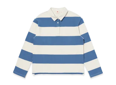 LEVI'S Rugby Shirt "White/Blue"