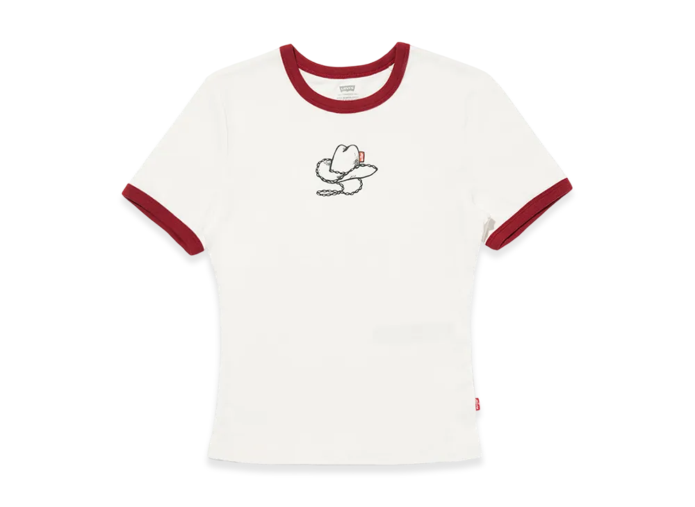 LEVI'S Ringer T-Shirt "White"