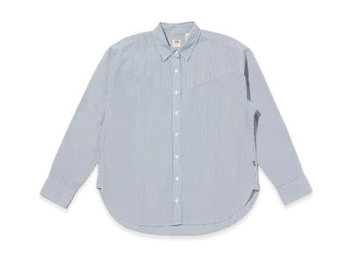LEVI'S Regular Stripe Shirt "Blue"