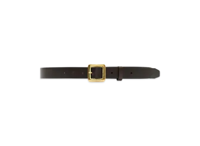 LEVI'S Leather Belt "Dark Brown"
