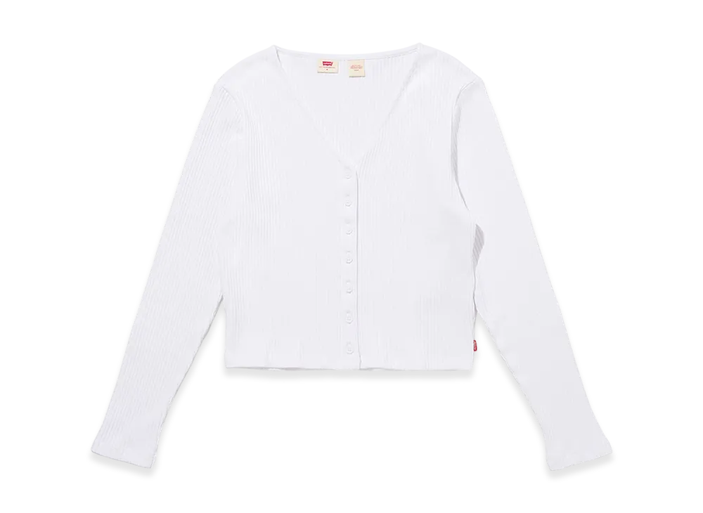 LEVI'S Long Sleeve Shirt "White"