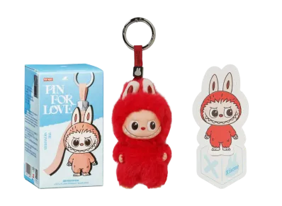 POP MART THE MONSTERS (LABUBU) Pin for Love Series-Vinyl Plush Pendant (N-Z) X