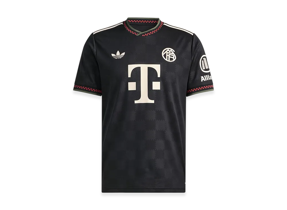 adidas FC Bayern 25/26 Third Jersey "Black/Halo Ivory"