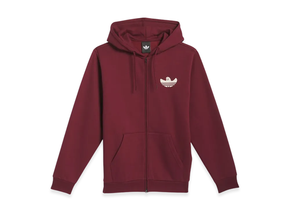 adidas Shmangry Zip-Up Graphic Parka "Shadow Red/Alumina"