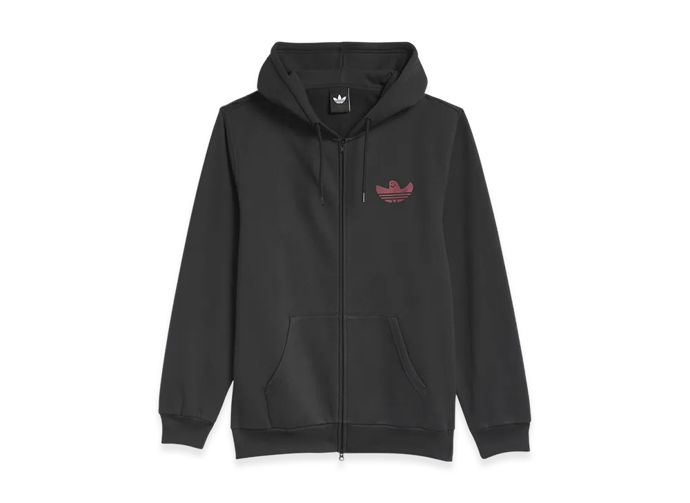 adidas Shmangry Zip-Up Graphic Parka "Black/Shadow Red"