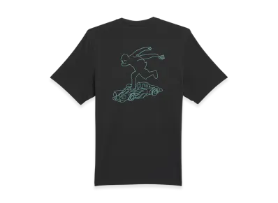 adidas Shmoofoil Gonz Speedy Short Sleeve T-Shirt "Black/Preloved Teal"