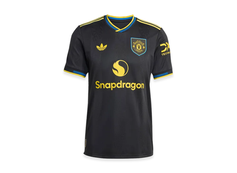 adidas Manchester United 25/26 Third Authentic Uniform "Black"