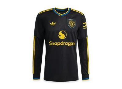 adidas Manchester United 25/26 Long Sleeve Third Jersey "Black"