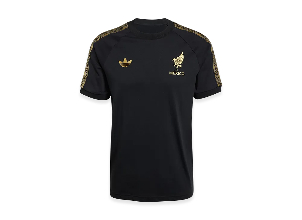 adidas Mexico National Team Gold T-Shirt "Black"