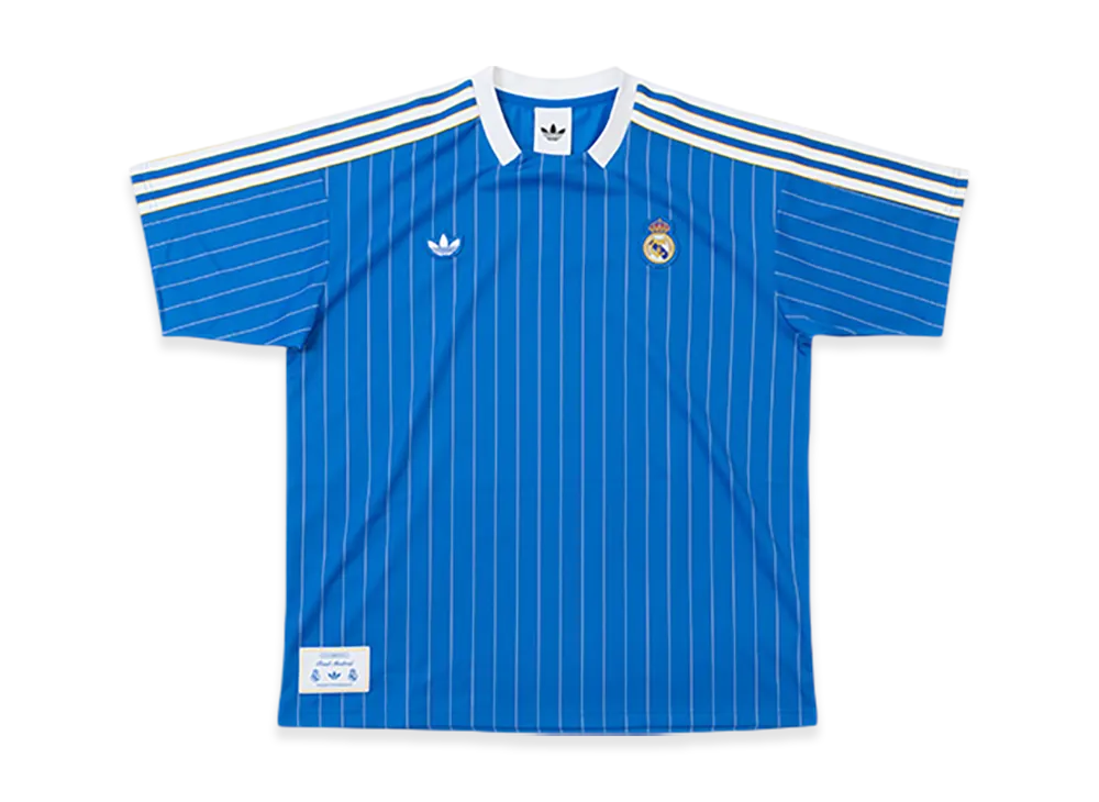 adidas Real Madrid Terrace Icon Jersey "Blue Bird/White"
