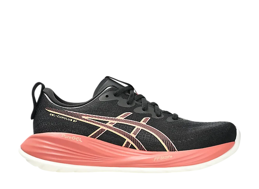 アシックス ウィメンズ ゲルキュムラス27 "ブラック/オレンジグロー"