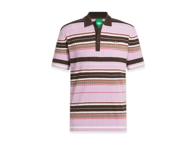 adidas Originals Golf Originals Knit Polo "Bliss Lilac/Dark Brown"