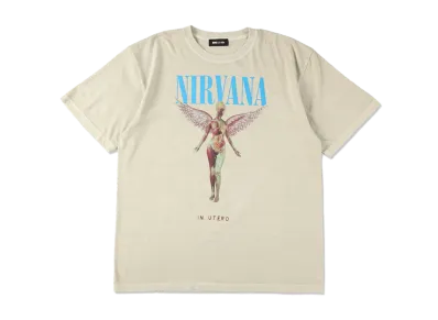 WIND AND SEA Nirvana In Utero S/S Tee "Sand Beige"