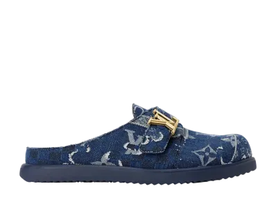 Louis Vuitton LV Easy Mule "Navy Blue"