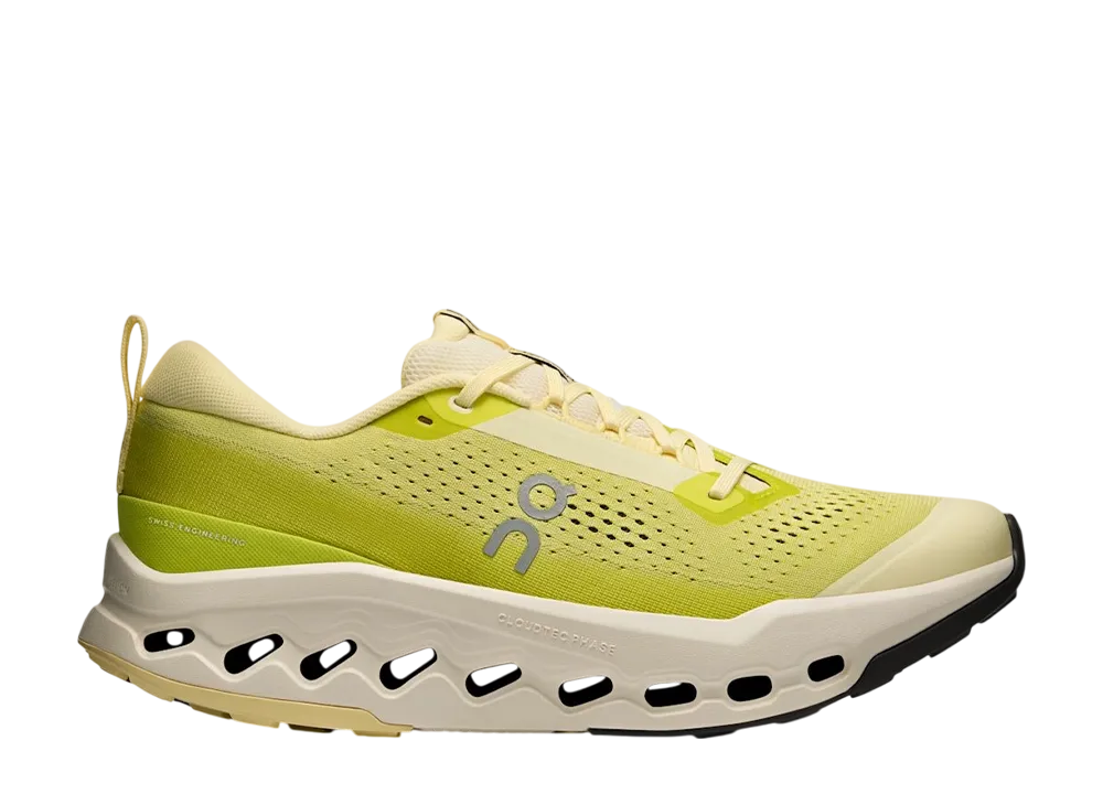 On Cloudsurfer Trail 2 "Ivory/Lime"