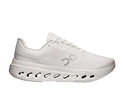 On Women's Cloudsurfer Next Wide "White/White"