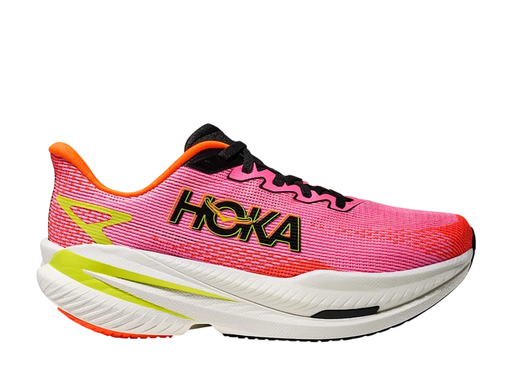 ホカ ウィメンズ マッハ X 3 "ネオンローズ/ネオンタンジェリン"