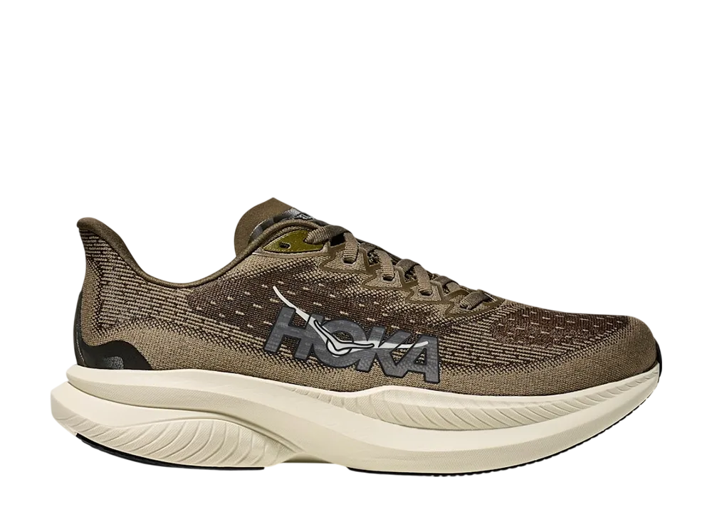 ホカ マッハ6 "アンティークオリーブ/トリュフソルト"
