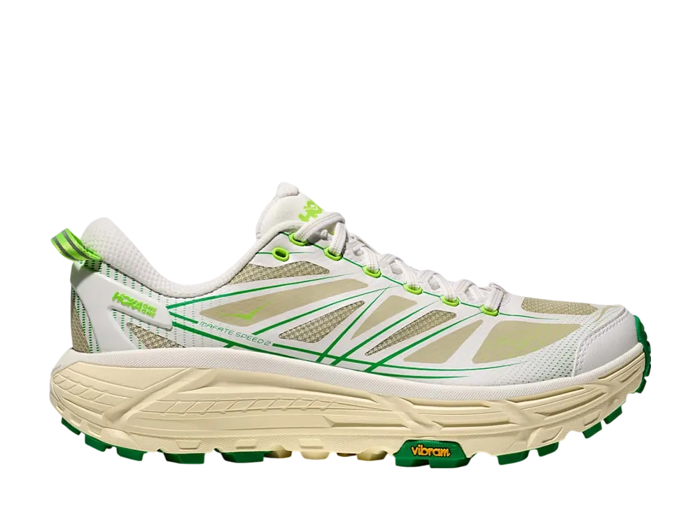 ホカ マファテ スピード 2 "ホワイト/フレッシュカットグラス"