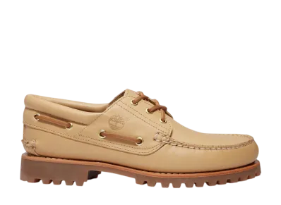 Timberland Authentic 3Eye Lug Handsewn Boat Shoe "Light Beige"