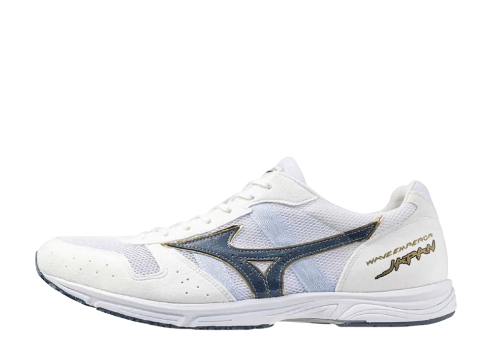 ミズノ ウエーブエンペラー ジャパン4 "ホワイト/ネイビー"