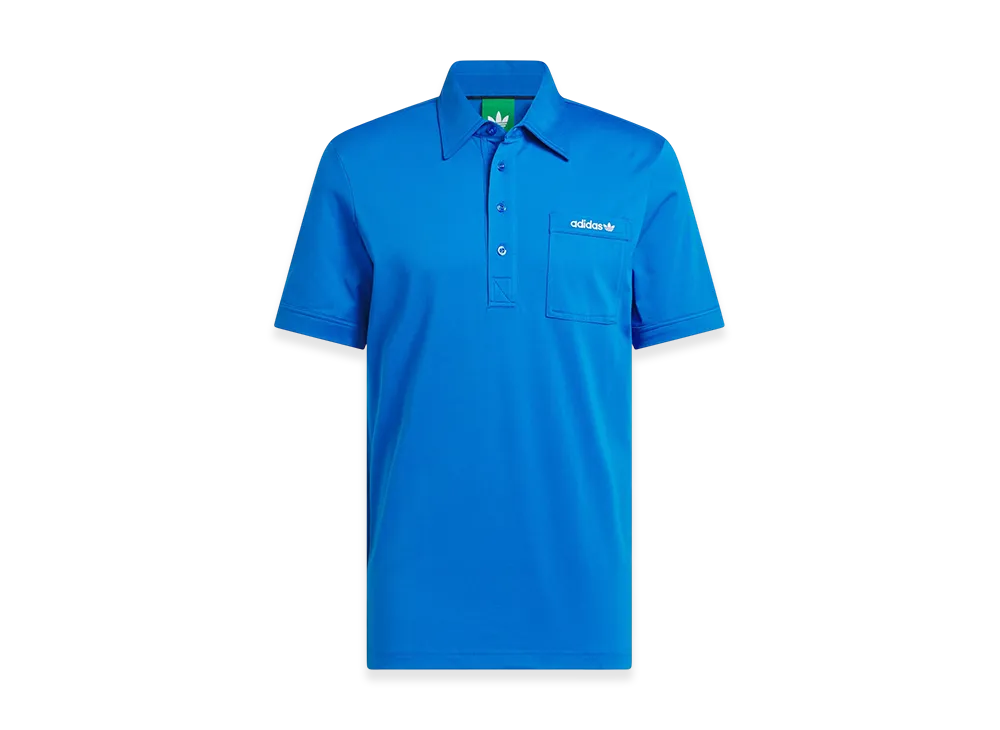 adidas Originals Golf Chest Pocket Short-Sleeve Shirt "Blue Bird"