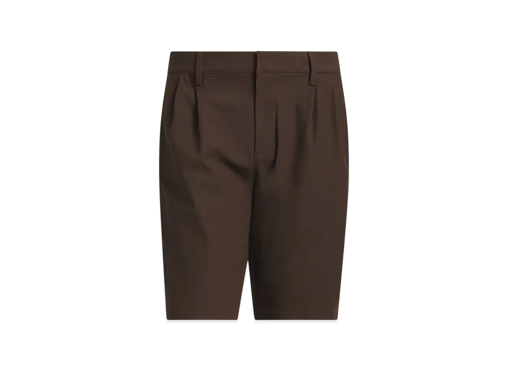 adidas Originals Golf Twist Weave Water-Repellent Three Stripes Shorts "Dark Brown"