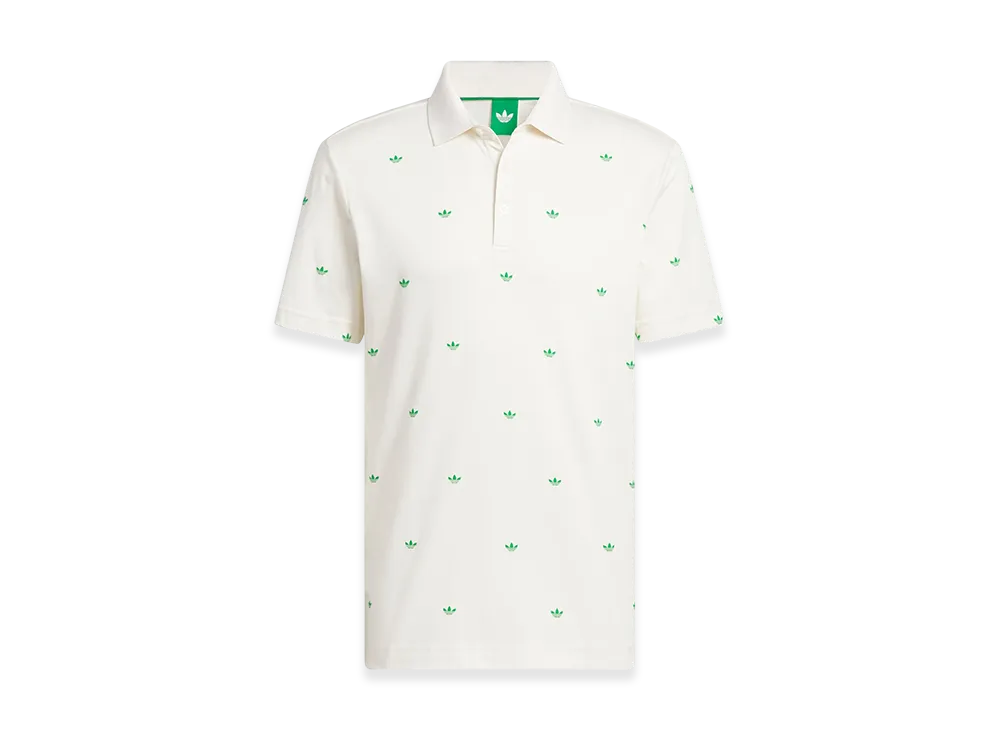 adidas Originals Golf Monogram Short-Sleeve Shirt "Chalk White"