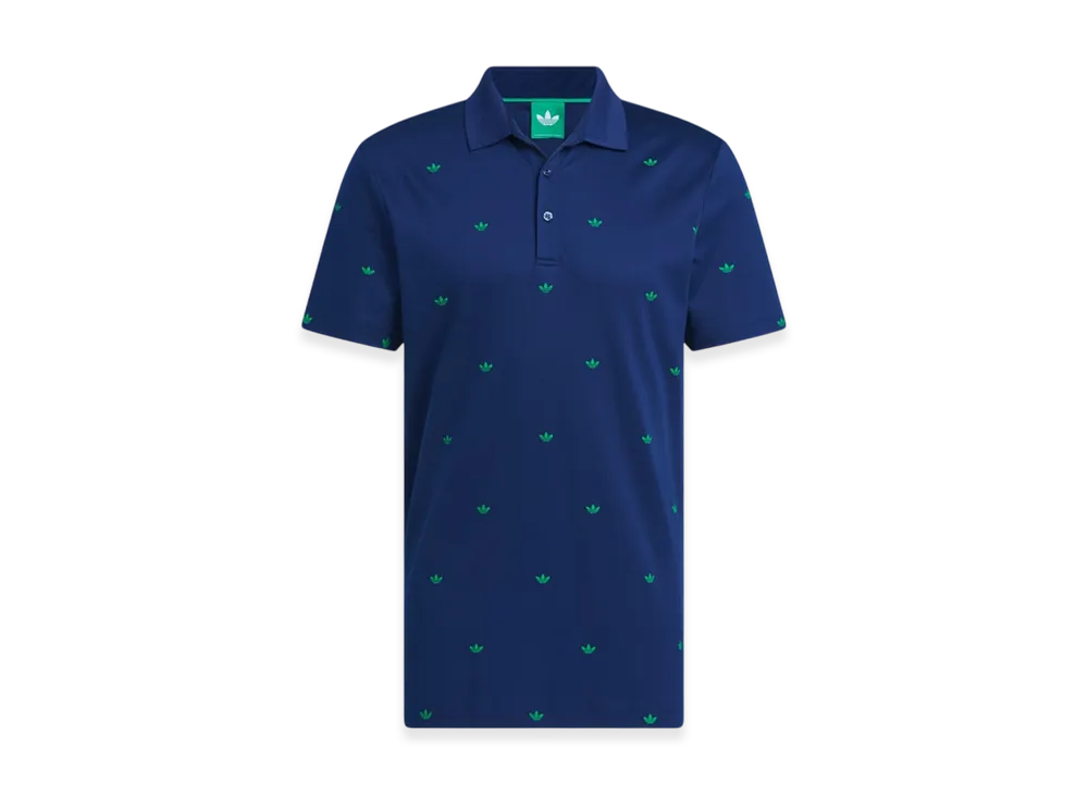 adidas Originals Golf Monogram Short-Sleeve Shirt "Night Indigo"