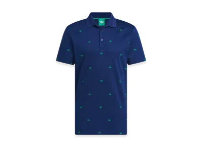 adidas Originals Golf Monogram Short-Sleeve Shirt "Night Indigo"