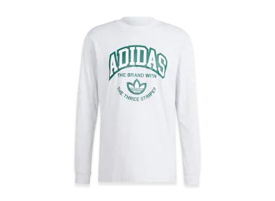 adidas VRCT Long Sleeve T-Shirt "Light Grey Heather"