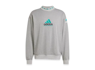 adidas Equipment Reflective Crew Neck Sweatshirt "Medium Grey Heather"