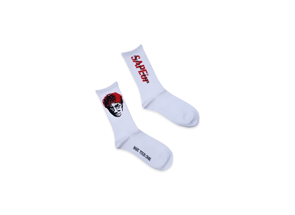 SAPEur x MASATOSHI HAMADA Socks "Red"