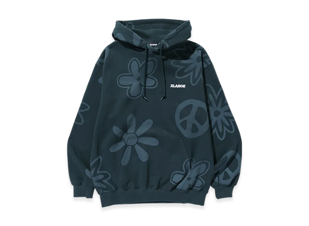 XLARGE Peace Hooded Sweatshirt "Green"