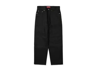 Supreme Baggy Selvedge Jean (25FW) "Rigid Black"