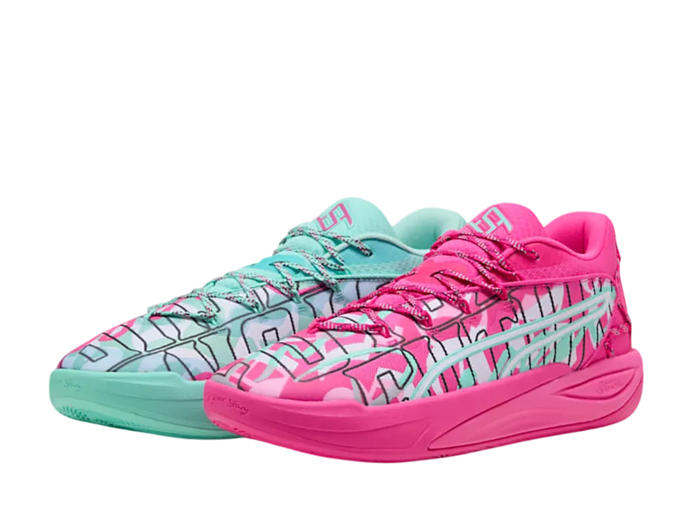 プーマ ウィメンズ ステューウィー4 タイムレス "エレクトリックペパーミント/ラヴィッシュ"