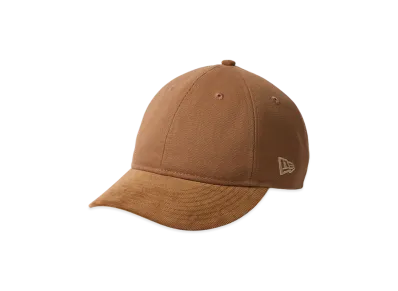 NEW ERA Powered by GORO NAKATSUGAWA (MIN-NANO) 9Thirty Brown Canvas Khaki Corduroy Visor "Brown"