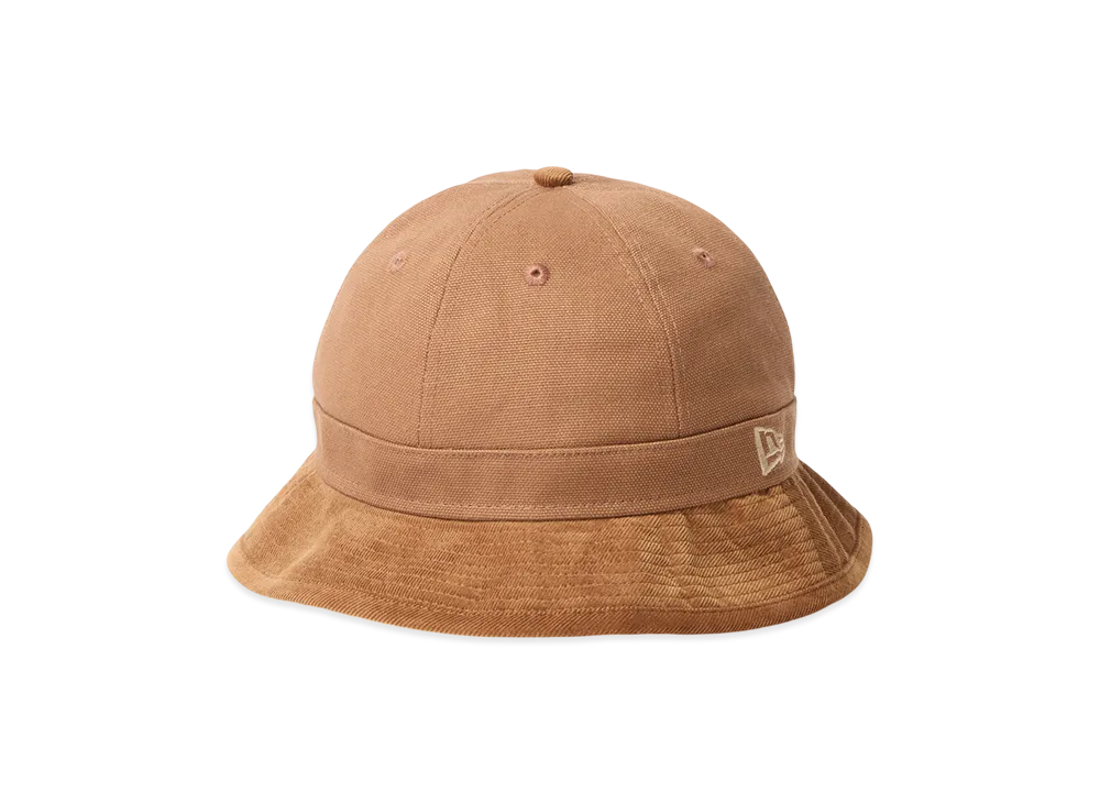 NEW ERA Powered by GORO NAKATSUGAWA (MIN-NANO) Explorer Brown Canvas Khaki Corduroy Brim "Brown"