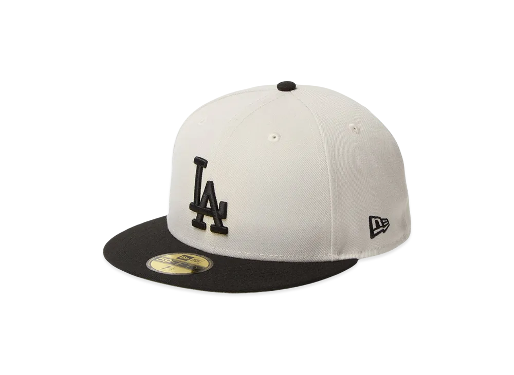 NEW ERA Powered by GORO NAKATSUGAWA (MIN-NANO) 59Fifty Los Angeles Dodgers "Stone/Black"