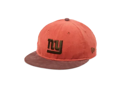 NEW ERA Powered by GORO NAKATSUGAWA (MIN-NANO) RC 9Fifty New York Giants Corduroy "Brick Brown"