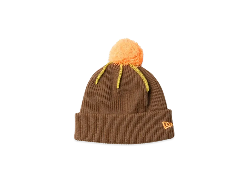 NEW ERA Powered by GORO NAKATSUGAWA (MIN-NANO) Pom-Pom Knit "Brown"