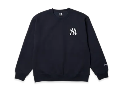 NEW ERA Powered by GORO NAKATSUGAWA (MIN-NANO) French Terry Oversized Sweat Crewneck New York Yankees "Navy"