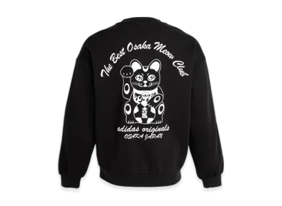 adidas Osaka Maneki-neko Crewneck Sweatshirt "Black"