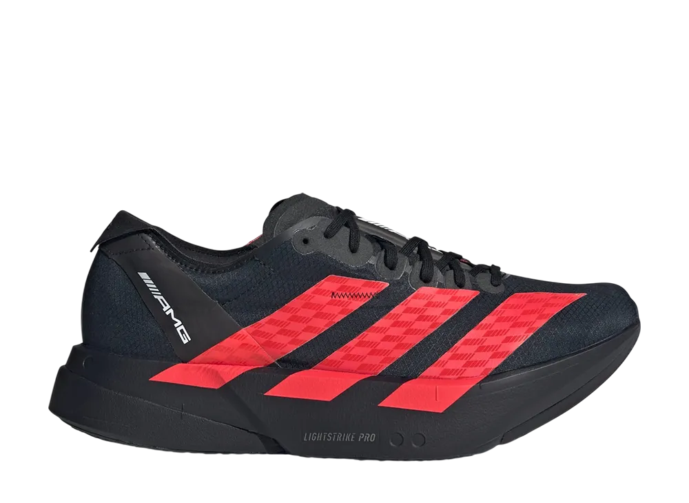 Mercedes AMG × adidas Adizero Adios Pro 4 "Core Black/Lucid Red/Cloud White"