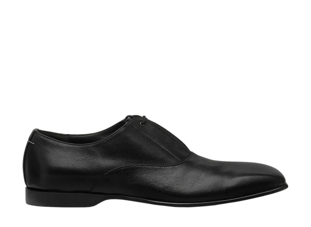 Maison Margiela Leather Derby Shoes "Black"