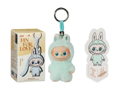 POP MART THE MONSTERS (LABUBU) Pin for Love Series-Vinyl Plush Pendant (A-M) I