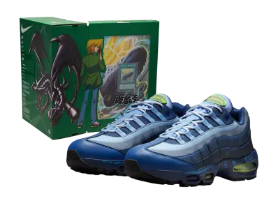 遊戯王OCG デュエルモンスターズ Nike Air Max 95 Air Muscle/Jonouchi US8 実物フォトレポート】Yu-Gi-Oh! × Nike Air Max 95