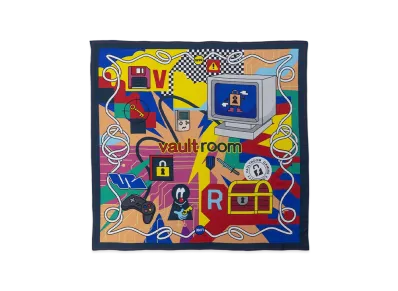 VAULTROOM Gaming Silk Scarf "Multi"