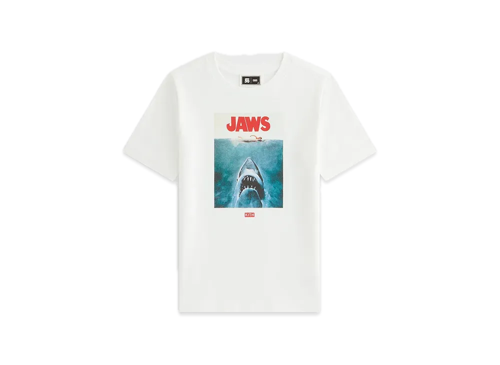 Kith Kids for JAWS Poster Vintage Tee "White"